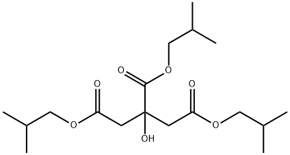triisobutyl citrate Structure