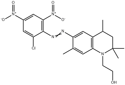 63133-84-6 6-[(2-chloro-4,6-dinitrophenyl)azo]-3,4-dihydro-2,2,4,7-tetramethyl-2H-quinoline-1-ethanol