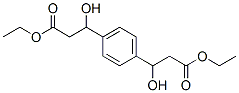 diethyl beta,beta'-dihydroxybenzene-1,4-dipropionate Struktur