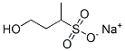 4-Hydroxy-2-butanesulfonic acid sodium salt Struktur