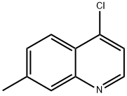 4-クロロ-7-メチルキノリン 化学構造式