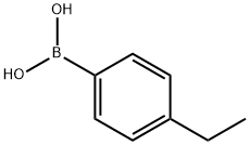 4-エチルフェニルボロン酸 化学構造式
