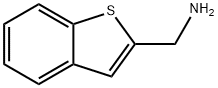 1-苯并噻酚-2-基甲胺, 6314-43-8, 结构式