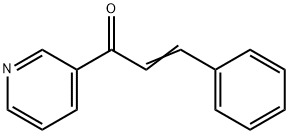 (E)-3-phenyl-1-pyridin-3-yl-prop-2-en-1-one Structure