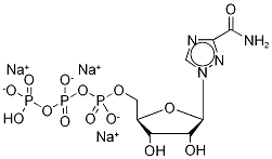 ribavirin 5'-triphosphate 化学構造式