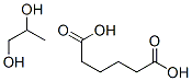 hexanedioic acid: propane-1,2-diol Struktur