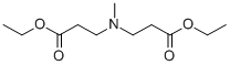 N,N-ジ-(Β-カルボエトキシエチル)メチルアミン 化学構造式