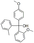 (2-methoxyphenyl)-(4-methoxyphenyl)-(2-methylphenyl)methanol Structure