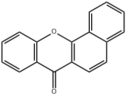 BENZO[C]XANTHEN-7-ONE Struktur