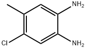 4-クロロ-5-メチルベンゼン-1,2-ジアミン 化学構造式