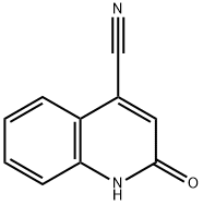 4-CYANO-2-HYDROXYQUINOLINE Structure