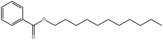 安息香酸ウンデシル 化学構造式