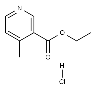 4-甲基烟酸乙酯, 6316-72-9, 结构式