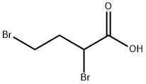 2,4-二溴丁酸, 63164-16-9, 结构式