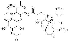 phyllanthoside 化学構造式