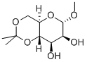 Methyl 4,6-O-Isopropylidene-a-D-mannopyranoside Structure