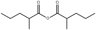 ビス(2-メチルペンタン酸)無水物 化学構造式