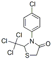 3-(4-chlorophenyl)-2-(trichloromethyl)thiazolidin-4-one|