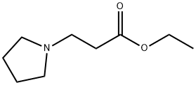 ethyl pyrrolidine-1-propionate  Structure