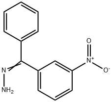 (E)-(3-(Hydroxy(oxido)amino)phenyl)(phenyl)methanone hydrazone Structure