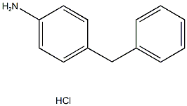 4-(Phenylmethyl)benzenamine hydrochloride Struktur