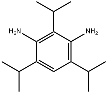 2,4,6-三(1-甲基乙基)-1,3-苯二胺,6318-09-8,结构式