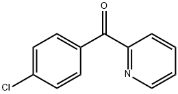 (4-chlorophenyl) 2-pyridyl ketone  Structure