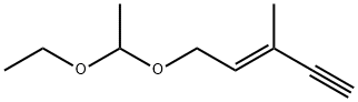 3-Penten-1-yne, 5-(1-ethoxyethoxy)-3-methyl-, (3E)- Structure