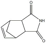 3aα,4,7,7aα-テトラヒドロ-4β,7β-メタノイソインドリン-1,3-ジオン 化学構造式