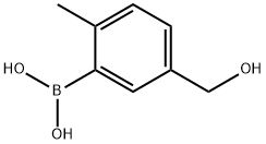 Boronic acid, [5-(hydroxymethyl)-2-methylphenyl]- (9CI) Structure