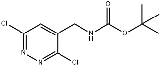 TERT-BUTYL (3,6-DICHLOROPYRIDAZIN-4-YL)METHYLCARBAMATE Structure