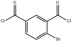 1,3-BENZENEDICARBONYL DICHLORIDE,4-BROMO- Structure