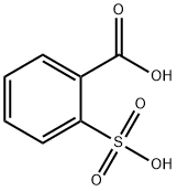 2-スルホ安息香酸 化学構造式