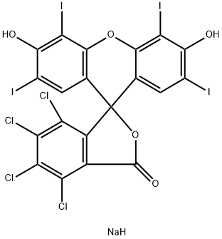 食用 赤色 105号 化学構造式