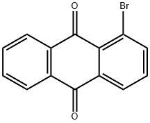 1-ブロモアントラキノン 化学構造式