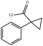 1-PHENYL-CYCLOPROPANECARBONYL CHLORIDE Structure