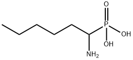 (1-アミノヘキシル)ホスホン酸 化学構造式