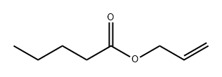 戊酸烯丙酯, 6321-45-5, 结构式