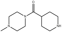 (4-METHYL-PIPERAZIN-1-YL)-PIPERIDIN-4-YL-METHANONE 2 HCL Struktur