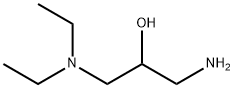 1-アミノ-3-(ジエチルアミノ)-2-プロパノール 化学構造式