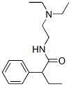 N-[2-(Diethylamino)ethyl]-2-phenylbutyramide Struktur