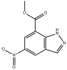 5-NITRO-1H-INDAZOLE-7-카르복실산메틸에스테르