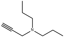 3-二-正-丙基氨基-1-丙炔,6323-79-1,结构式