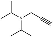 ジイソプロピルプロパルギルアミン 化学構造式