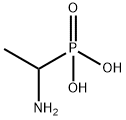 DL-1-(Aminoethyl)phosphonic acid Struktur