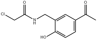632301-30-5 2-氯-N-[(5-乙酰-2-羟基-苯基)甲基]乙酰胺