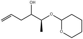 5-Hexen-3-ol,2-[(tetrahydro-2H-pyran-2-yl)oxy]-,(2S)-(9CI) Structure