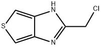 1H-Thieno[3,4-d]imidazole,  2-(chloromethyl)- Structure