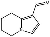 1-Indolizinecarboxaldehyde, 5,6,7,8-tetrahydro- (9CI) Structure
