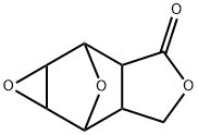 4,9,11-トリオキサテトラシクロ[5.3.1.0(2,6).0(8,10)]ウンデカン-3-オン 化学構造式